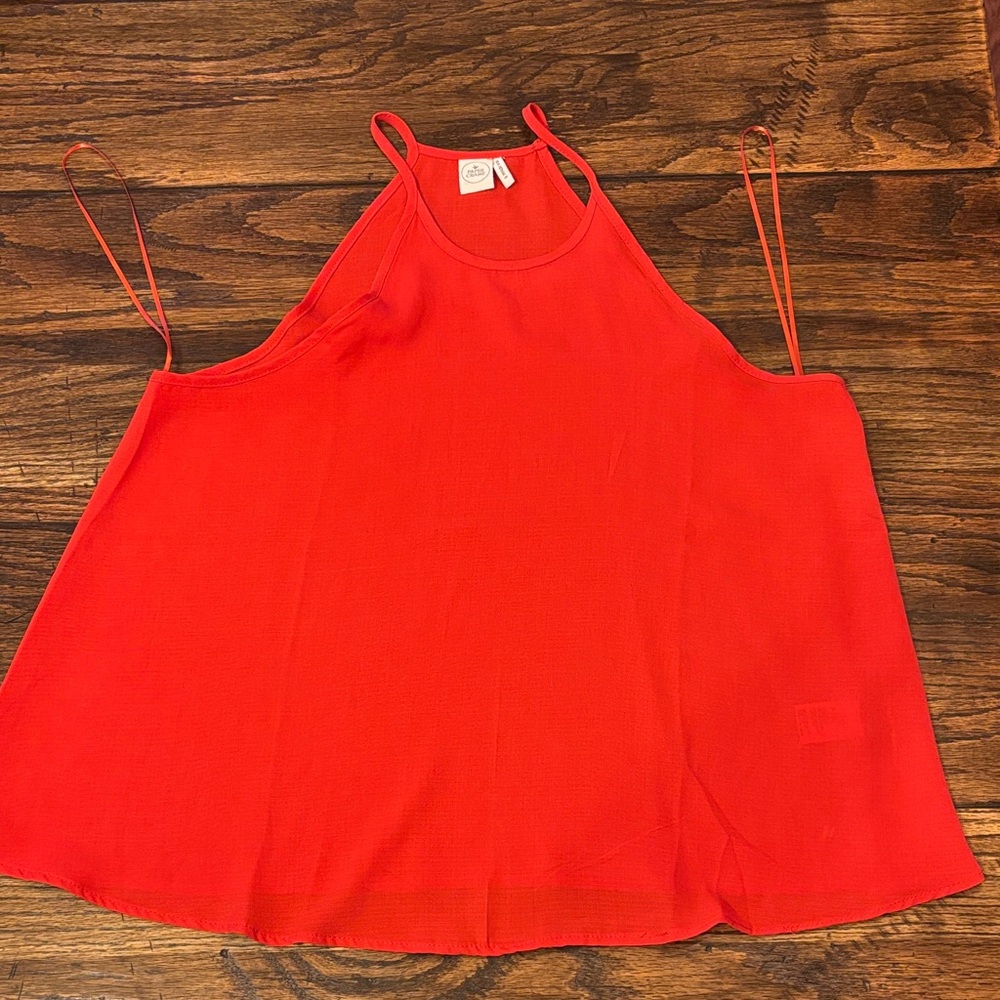 Paper Crane Vibrant Red Camisole Top